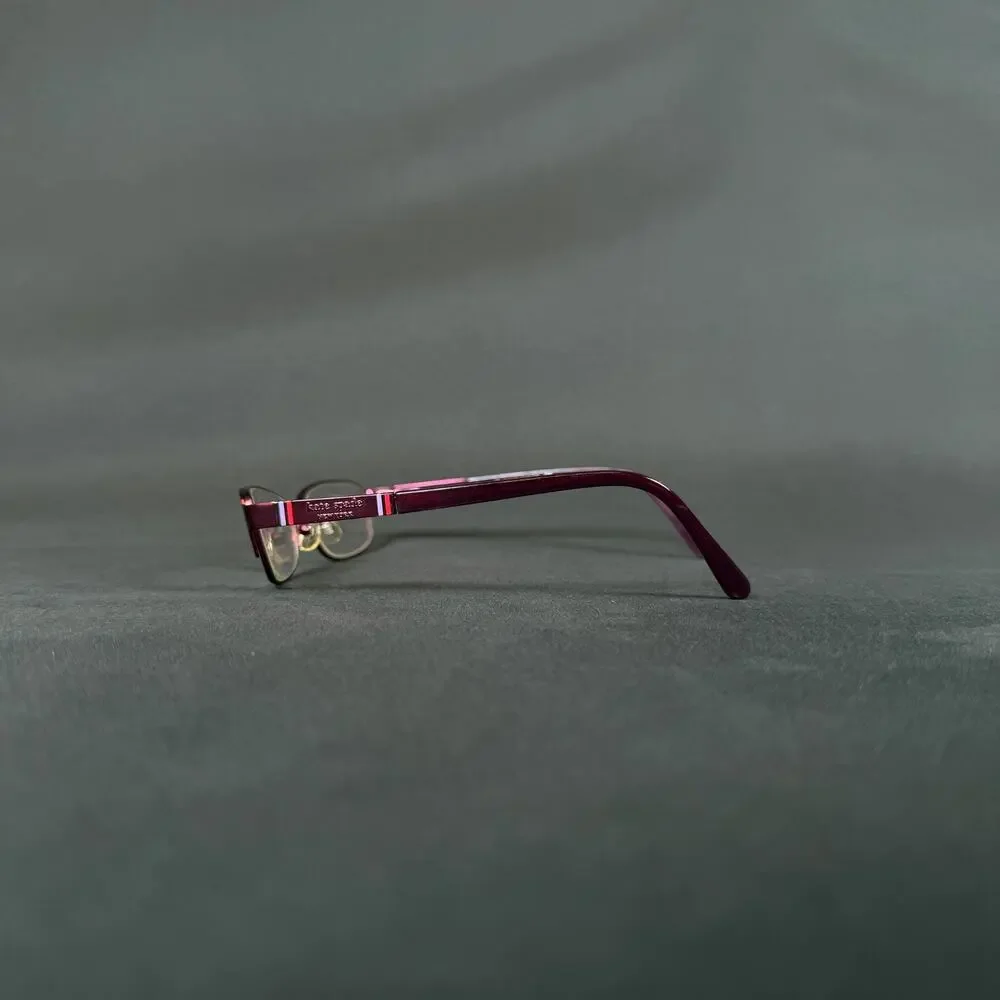 Kate Spade Averil 0RU6 135burgubdy Eyeglass Glasses Only Frame